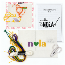 Load image into Gallery viewer, Beginner Needlepoint Kit
