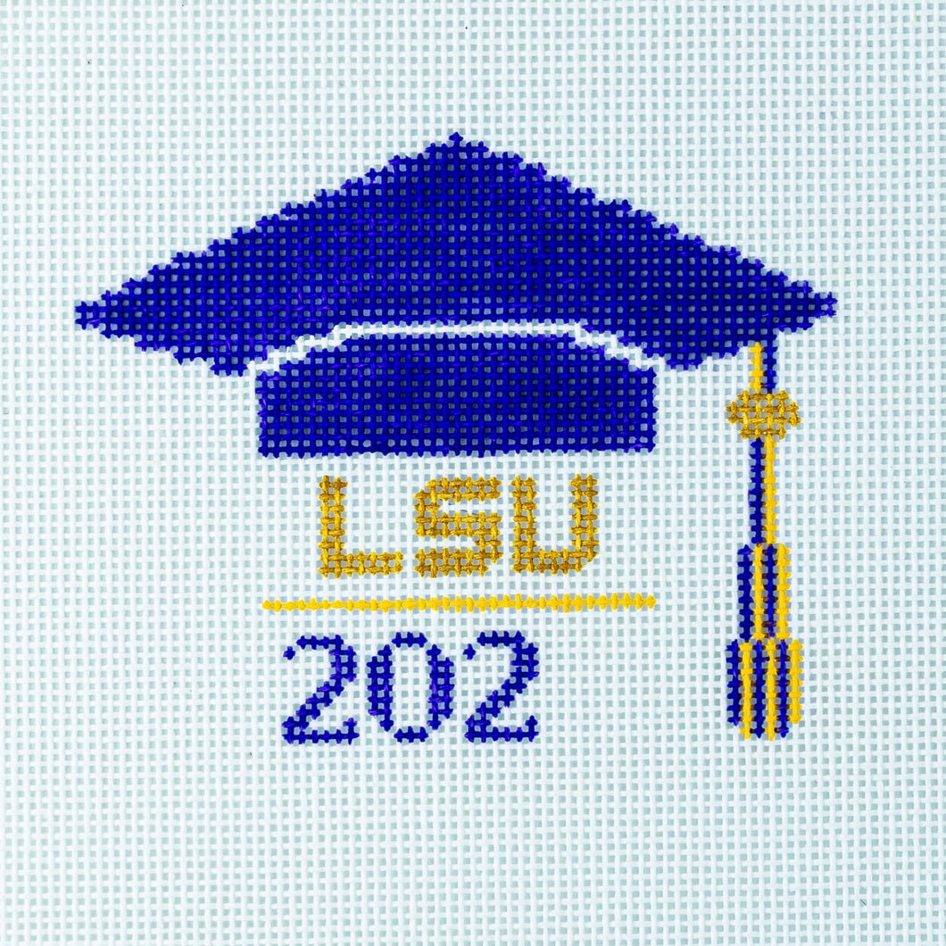 LSU Graduation Cap