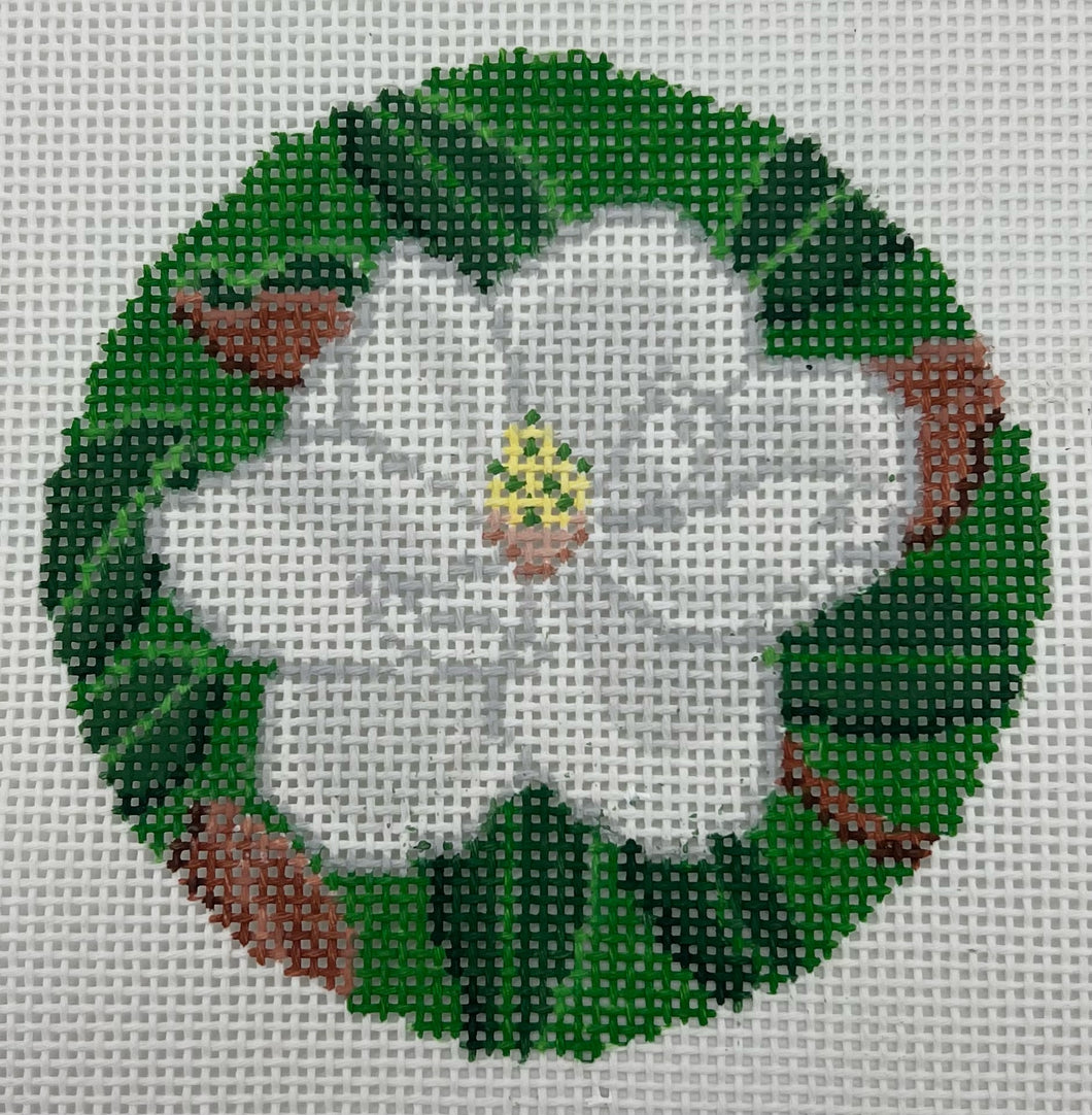 Magnolia Needlepoint Canvas