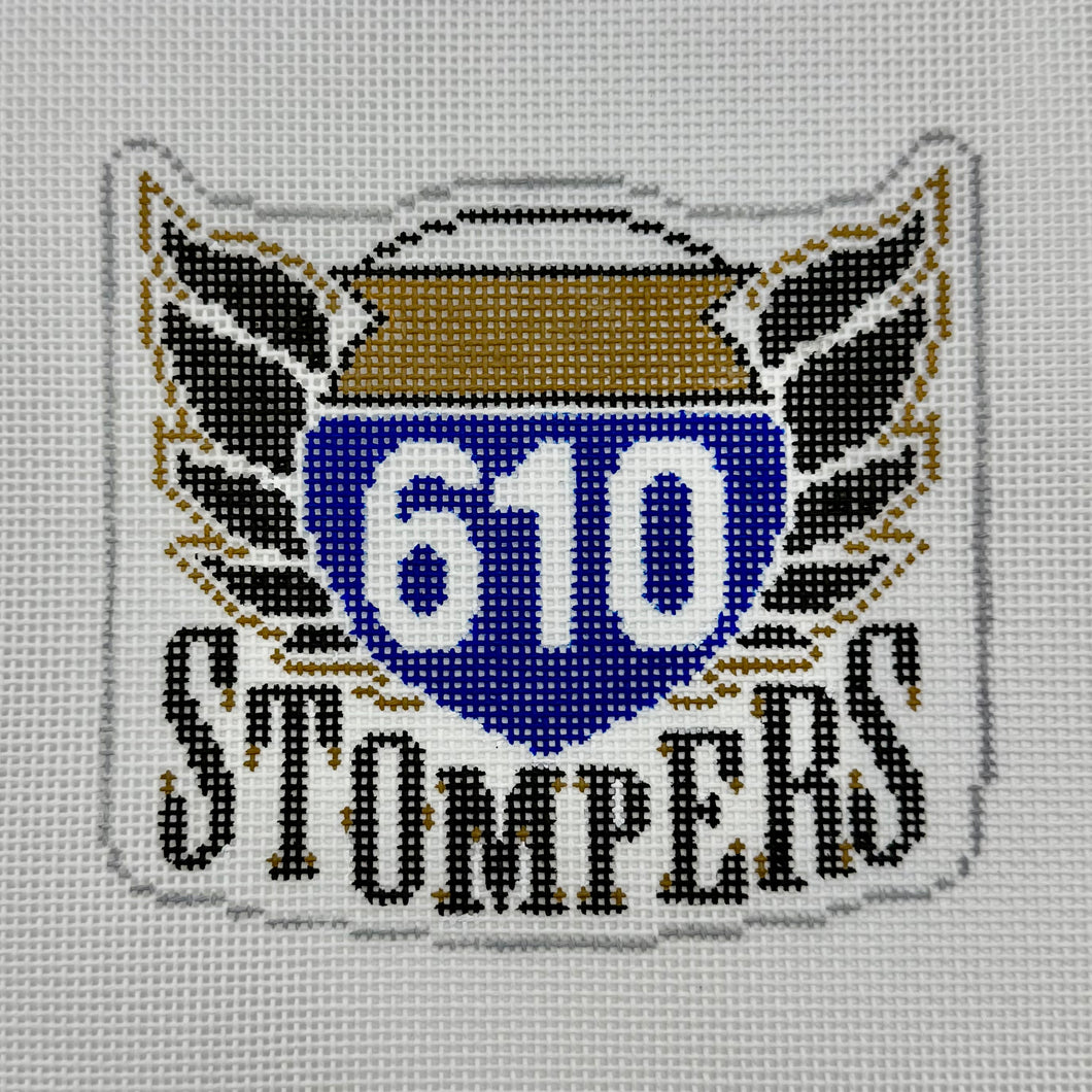 610 Stompers Needlepoint Canvas