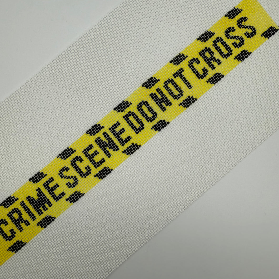 Crime Scene Tape Key Fob