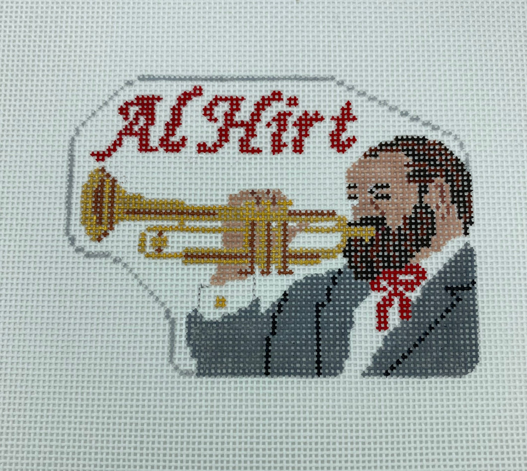 Al Hirt Needlepoint Ornament
