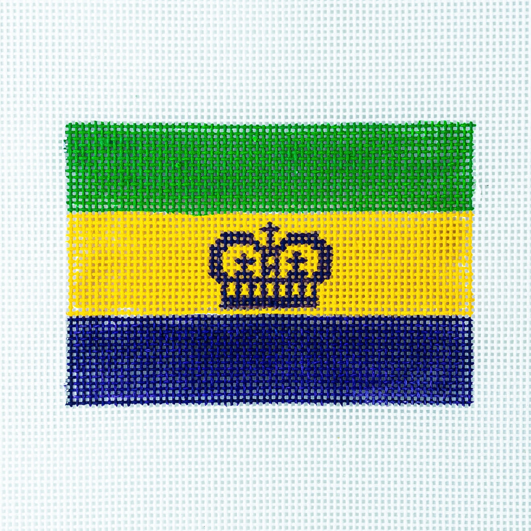 Mardi Gras Flag