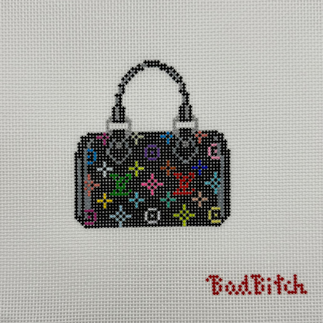 Black Bag by Bad Bitch Needlepoint