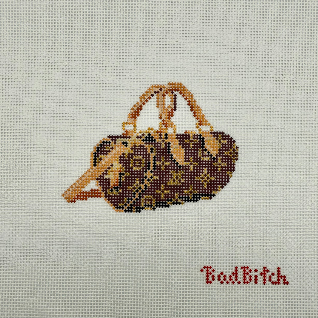 Heart Bag by Bad Bitch Needlepoint