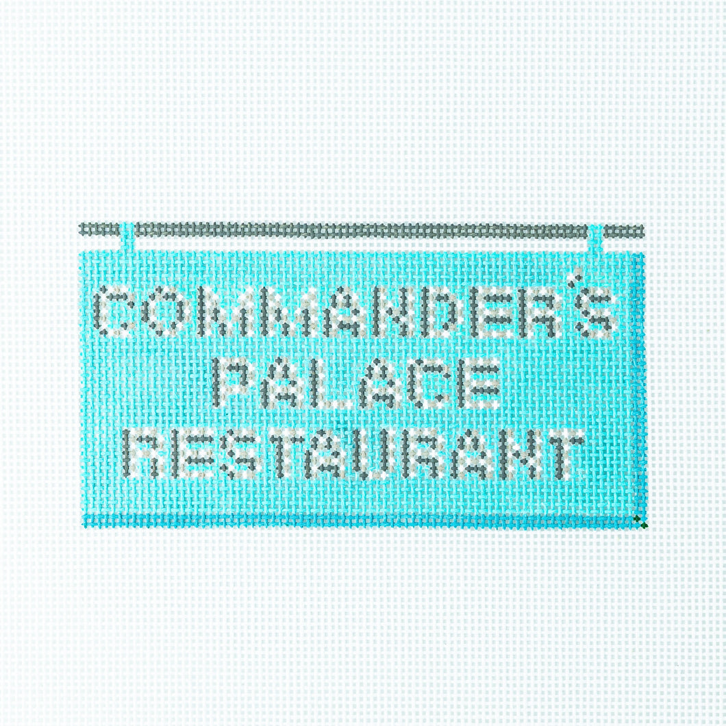 Commander Table Sign Commander's Palace Sign – Needle NOLA