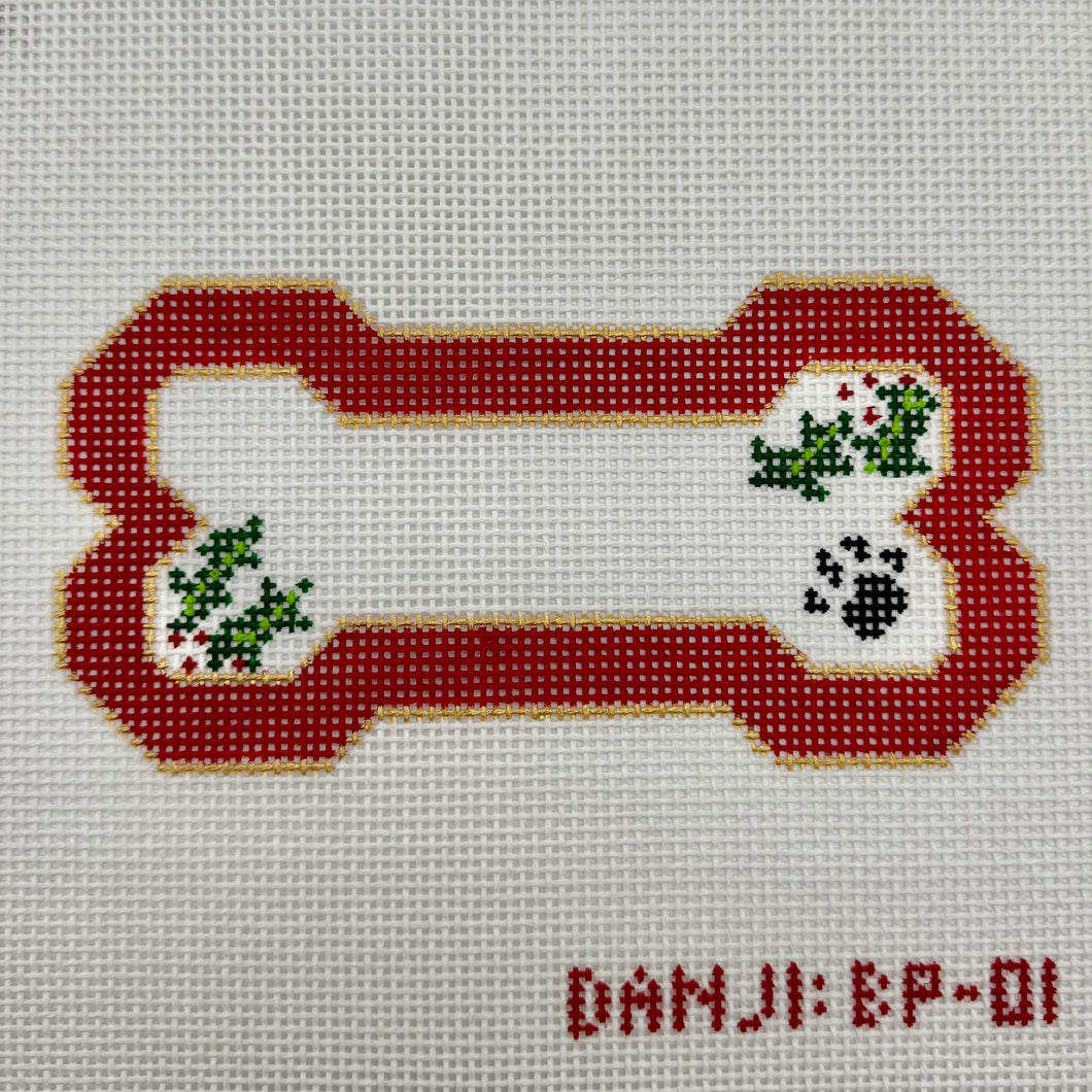 Christmas Dog Bone