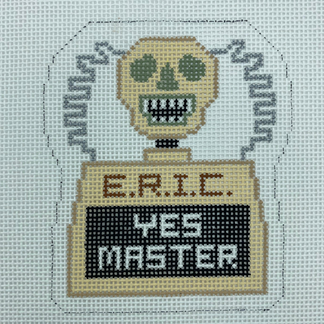 E.R.I.C. the Computer Needlepoint Ornament