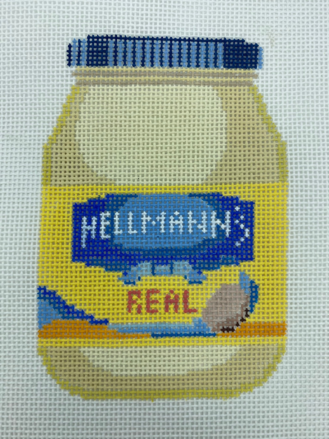 Hellmann's Mayo Needlepoint Ornament