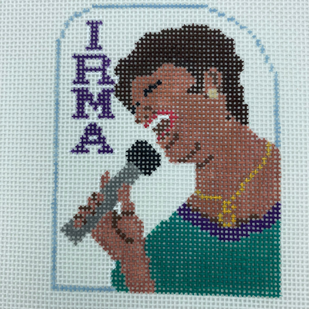 Irma Thomas Needlepoint Ornament