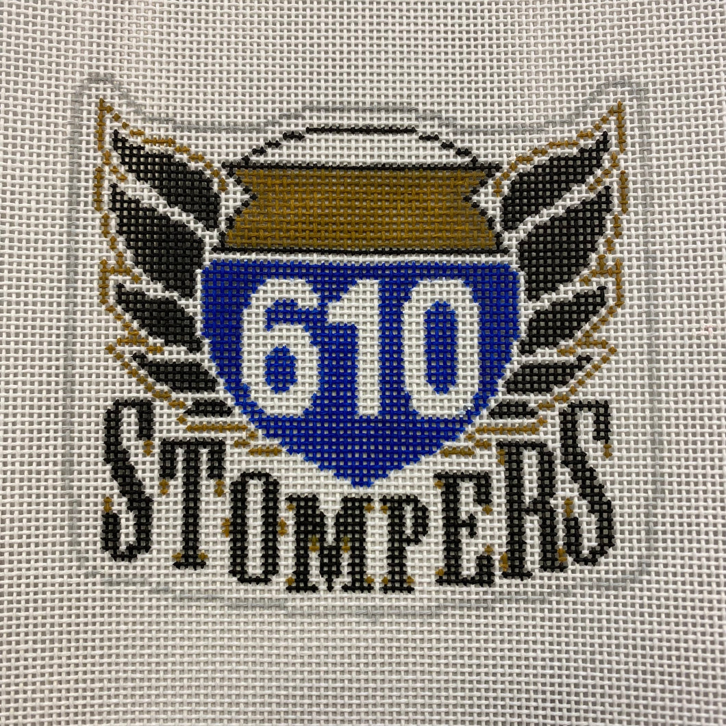 610 Stompers Needlepoint Canvas