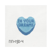 Load image into Gallery viewer, In Your Dreams Heart Needlepoint Canvas
