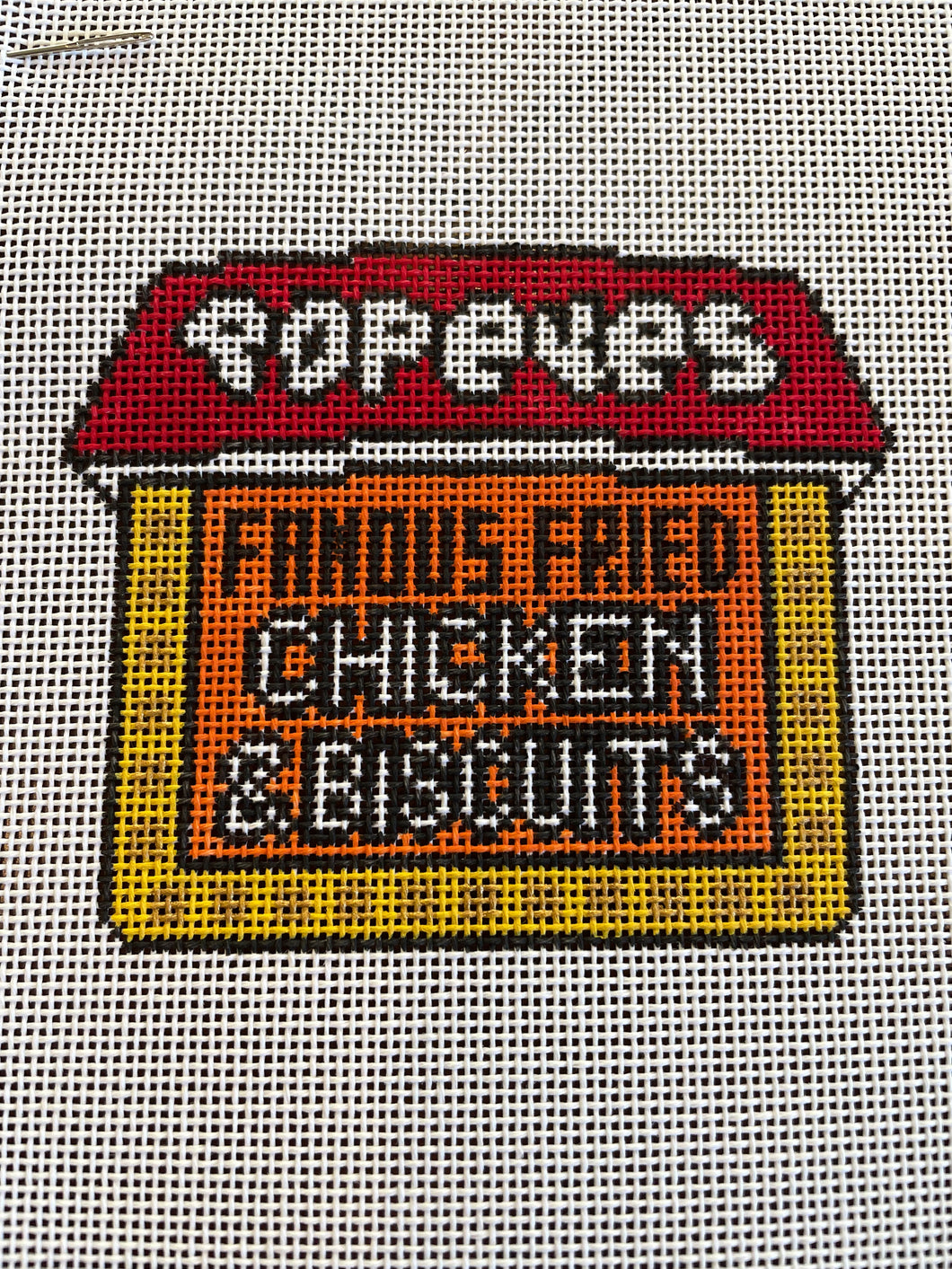 Popeye's Famous Fried Chicken Ornament