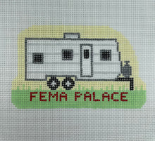 Load image into Gallery viewer, FEMA Palace Needlepoint Ornament

