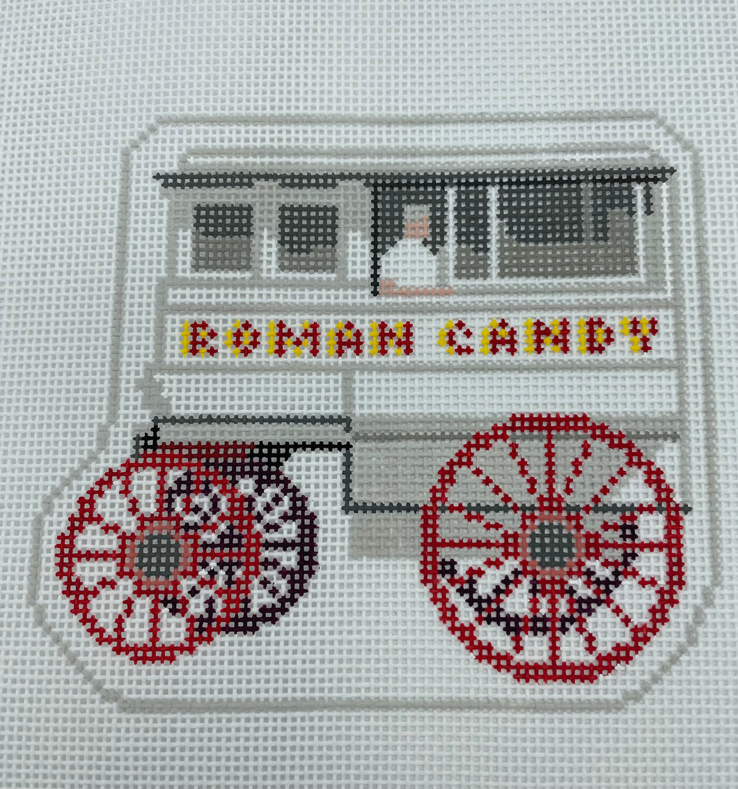 Roman Candy Ornament