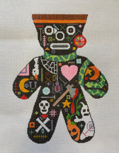 Load image into Gallery viewer, Voodoo Doll Needlepoint Canvas
