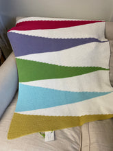 Load image into Gallery viewer, Colorful Wedges Baby Blanket
