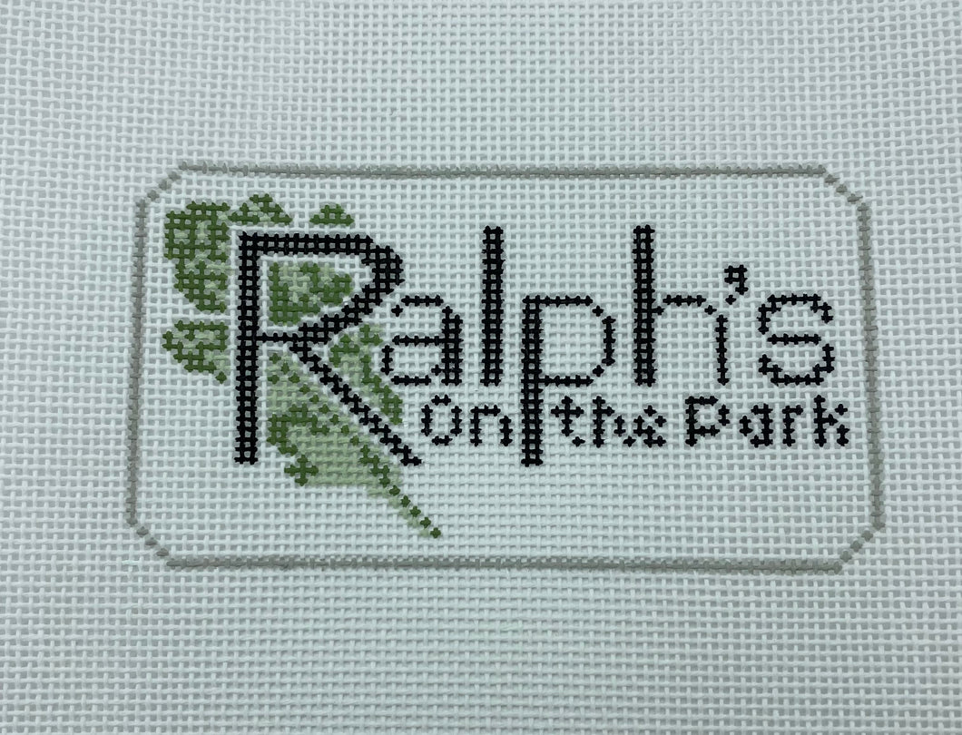 Ralph's on the Park Needlepoint Ornament