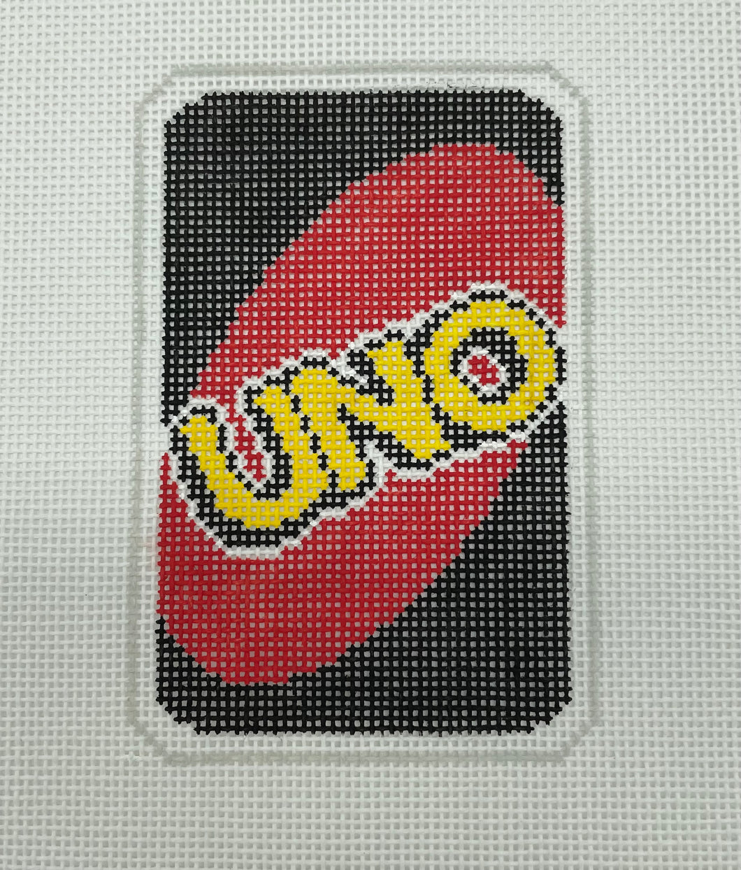 Uno Needlepoint Ornament