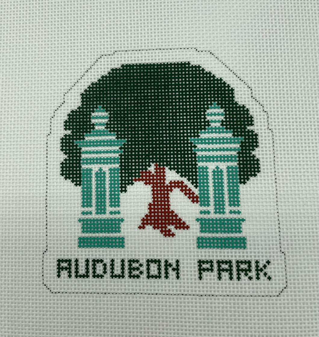 Audubon Park Needlepoint Ornament