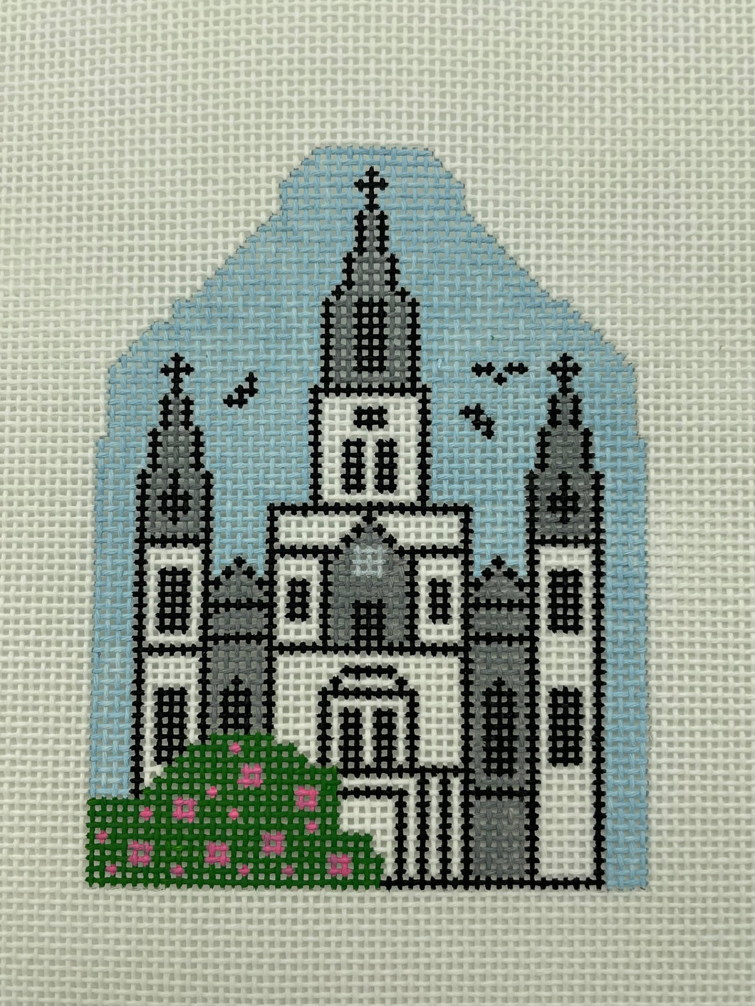 St. Louis Cathedral Needlepoint Ornament