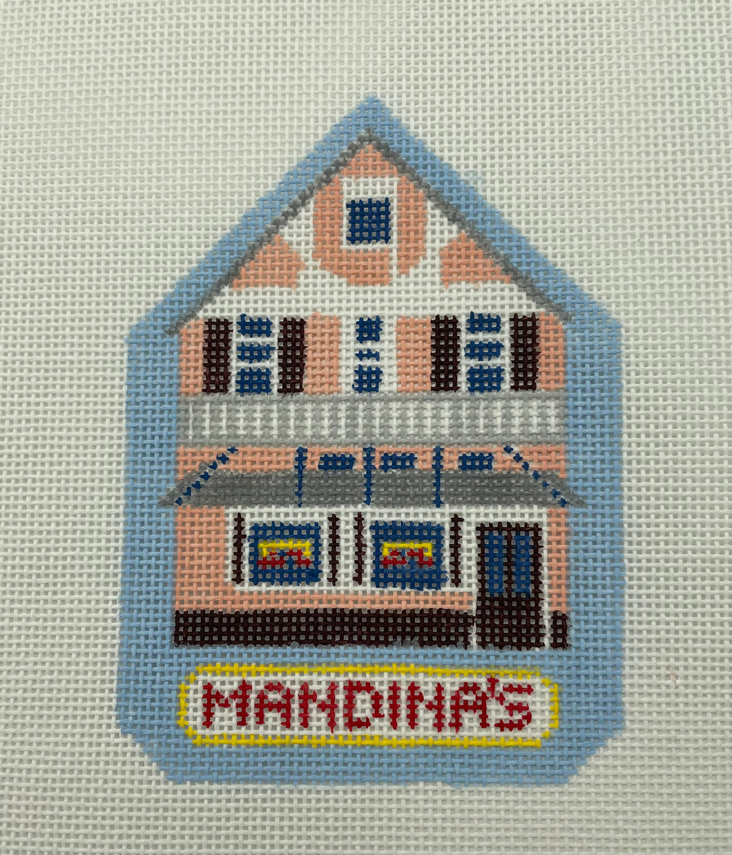 Mandina's Needlepoint Ornament
