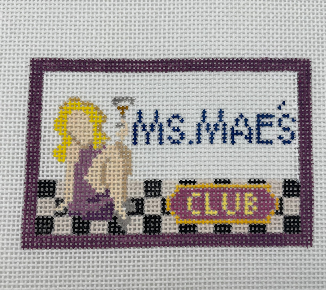 Ms. Mae's Needlepoint Ornament