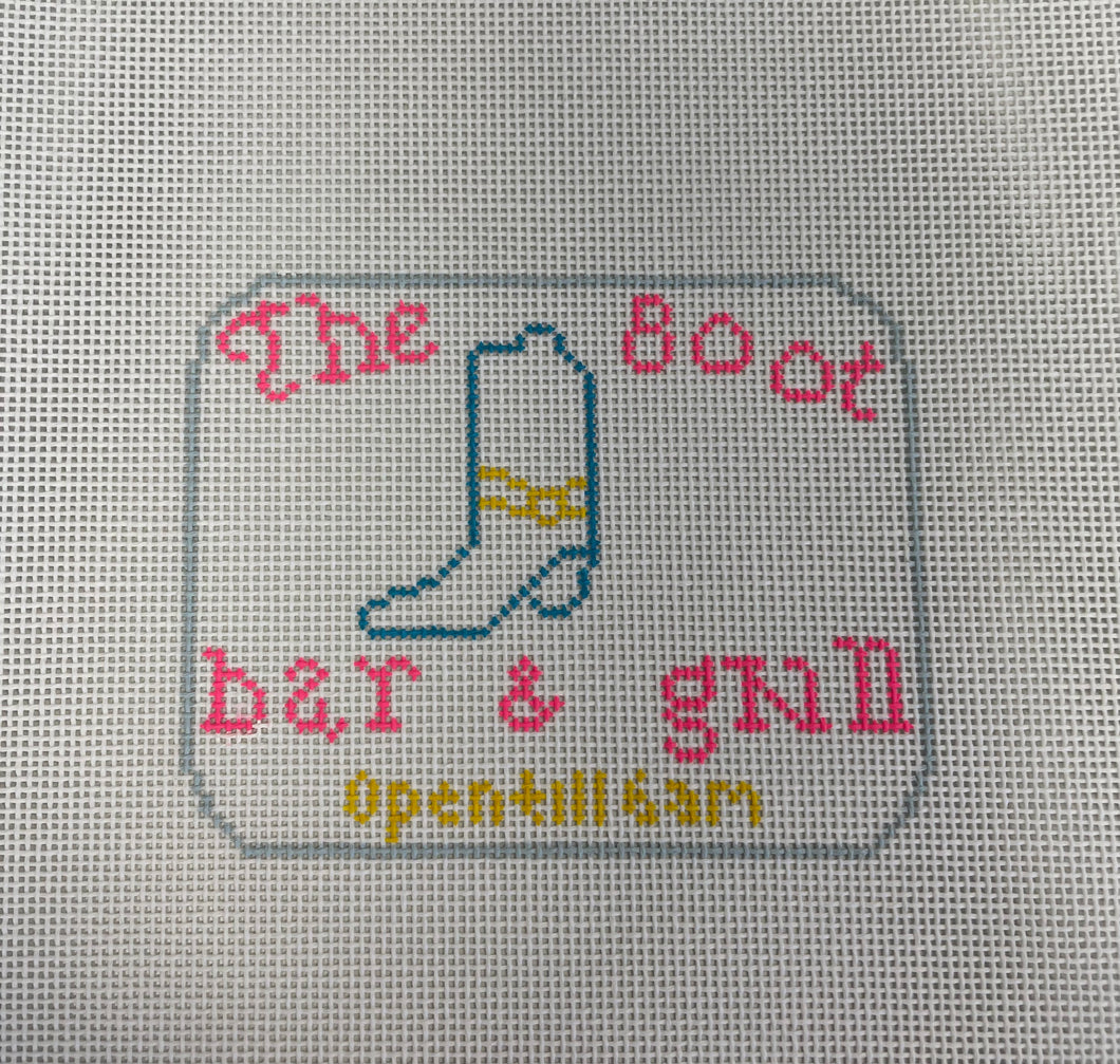 The Boot Needlepoint Ornament