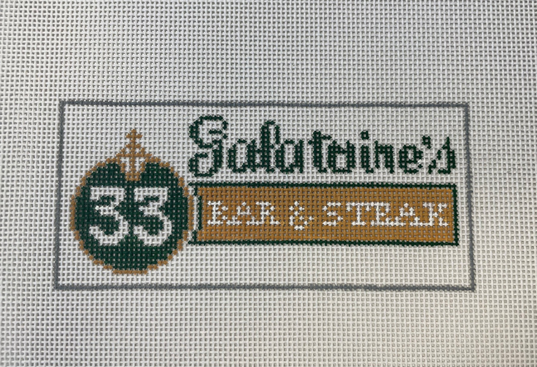 Galatoire's 33 Needlepoint Canvas