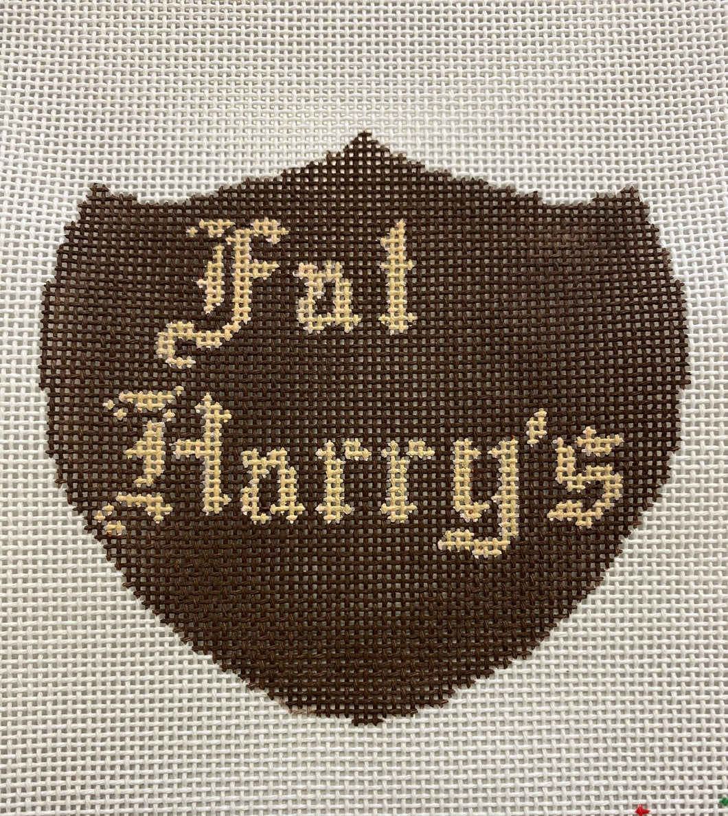 Fat Harry's Needlepoint Ornament