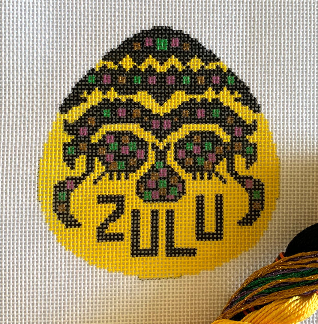 Zulu Coconut Ornament